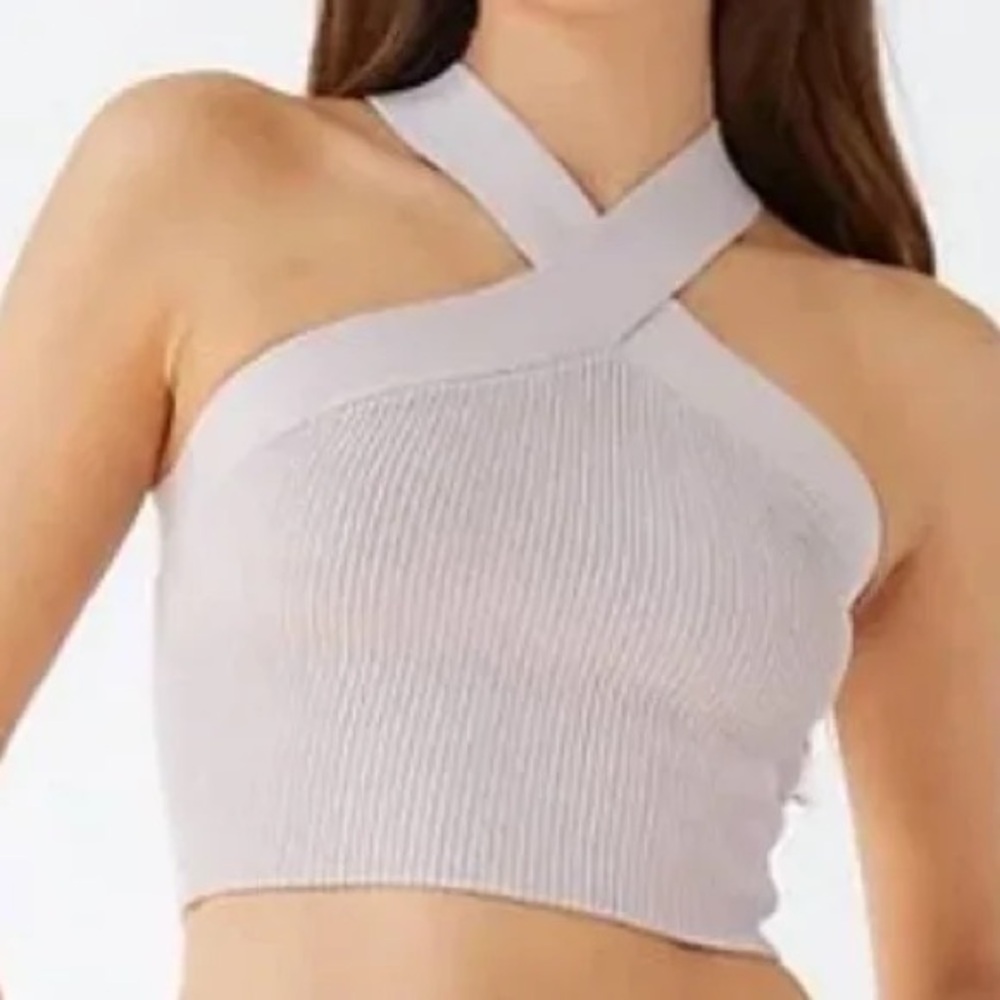 EUC Aritizia Babaton Sculpt Knit Criss Cross Tank XS